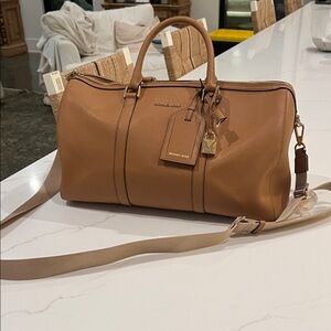 Michael Kors Leather Weekend Traveler